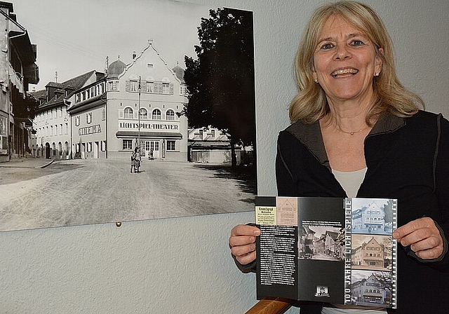 «100 Jahre Lichtspiele müssen gefeiert werden», findet Jacqueline Arnold vom Filmverein Lichtspiele. (Bild: vwe)