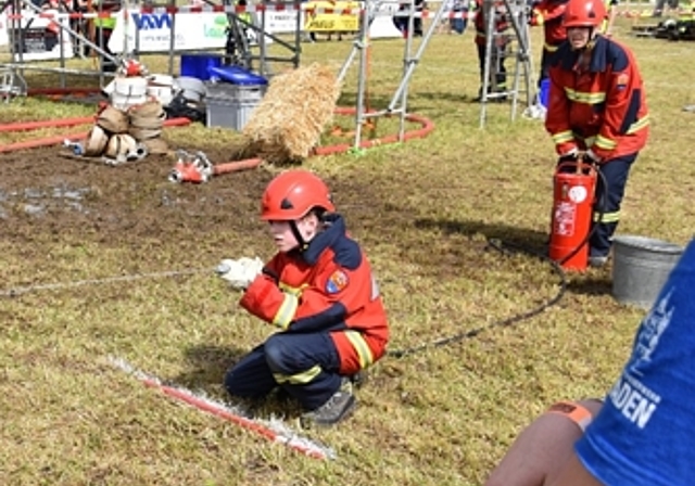 Der Schweizer Feuerwehr-Nachwuchs misst sich am kommenden Wochenende in Olten. (Bild: ZVG)