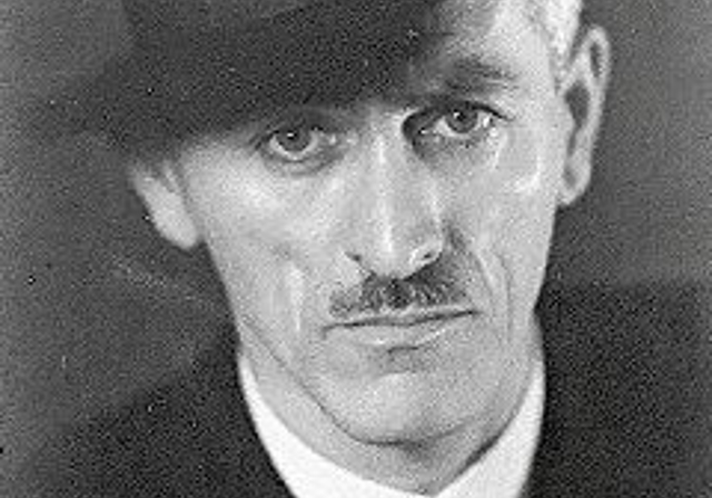 Albert Häubi mit Schlapphut.
