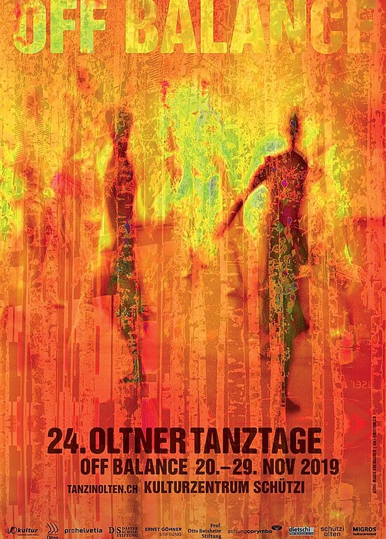 Die Aargauer Künstlerin Anne-Marie Grenacher gestaltete das diesjährige Tanztage-Plakat. (Bild: ZVG)