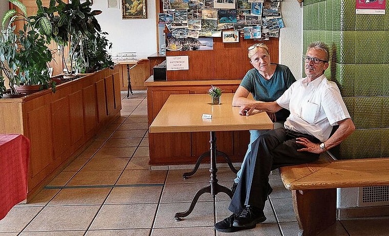 Nach 29 Jahren hat das Ehepaar da Luz die Pacht für das Restaurant Froburg aufgegeben. Dies mit einem lachenden und einem weinenden Auge. (Bild: L. Wernli)