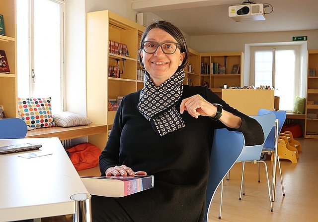 «Es ist wichtig, dass die Räumlichkeiten möglichst flexibel genutzt werden können», betont Lilo Moser, die Gesamtleiterin der Stadtbibliothek Aarau. (Bild: mim)