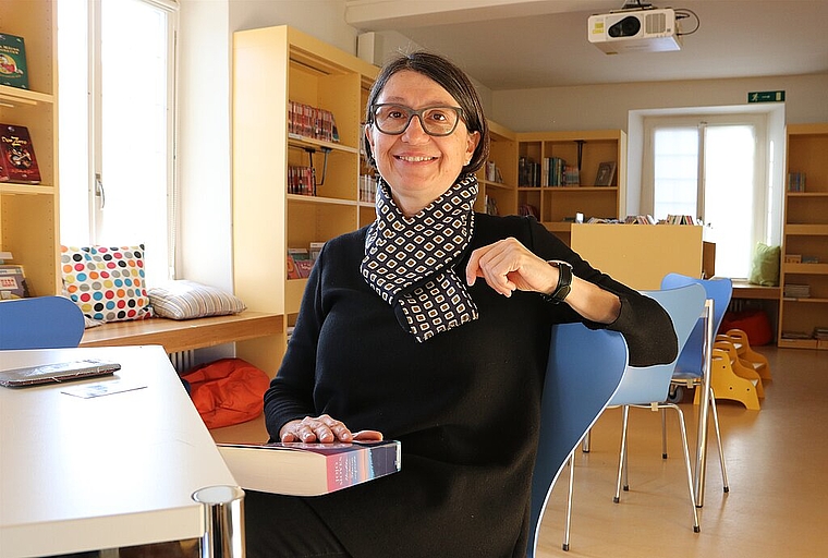 «Es ist wichtig, dass die Räumlichkeiten möglichst flexibel genutzt werden können», betont Lilo Moser, die Gesamtleiterin der Stadtbibliothek Aarau. (Bild: mim)