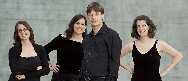 Das SONOS Quartett interpretiert Haydn’s Werk «Die sieben letzten Worte unseres Erlösers am Kreuz» am kommenden Mittwoch in der Klosterkirche Olten. (Bild: ZVG)