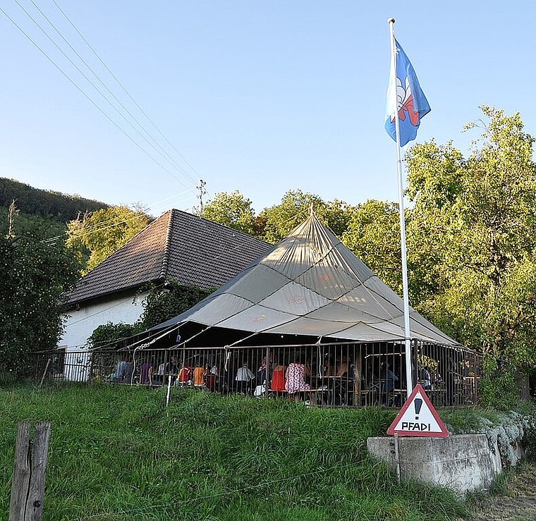 Die Pfadi Wangen feiert am Samstag, 19. August ihren 80. Geburtstag im und um das Pfadiheim. (Bild: ZVG)