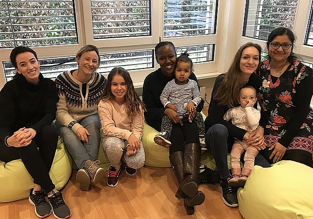 Einige Teilnehmerinnen des ersten Deutschkurses. (Bild: ZVG)