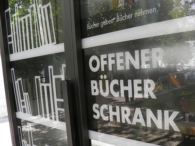 Geschätztes Angebot in der Kirchgasse: der offene Bücherschrank Olten. (Bild: ZVG)