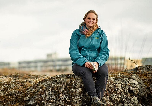 Im Gebiet Olten SüdWest kann die Biologin Katrin Luder oft spannende Entdeckungen machen. (Bild: Timo Orubolo)
