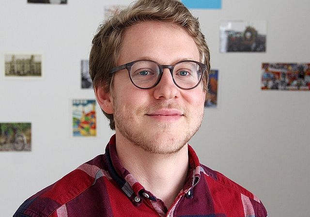 Rafael Widmer ist ein Weltenbummler, der in Olten Fuss fassen möchte. (Bild: S. Furter)