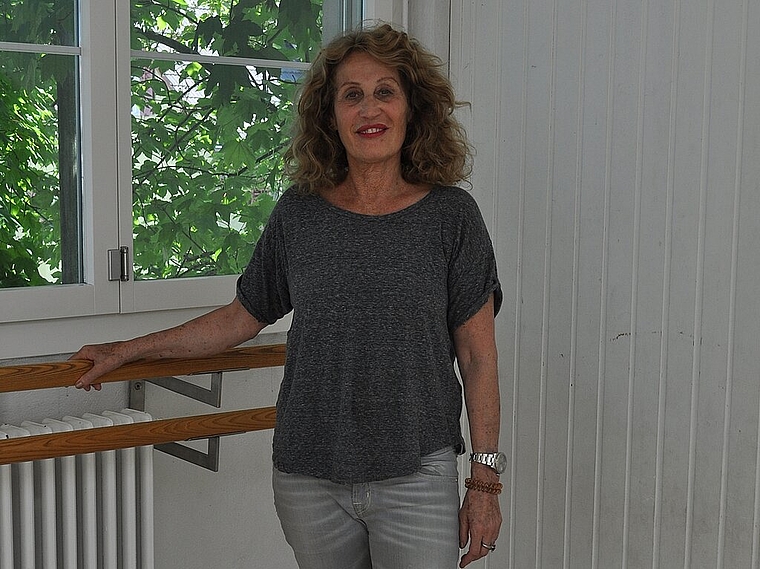 Ursula Berger in ihrem seit 36 Jahren bestehenden Tanzstudio. vwe)