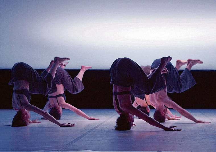 Nachwuchstänzer und arrivierte Tanzensembles teilen sich anlässlich der Oltner Tanztage die Bühne. Die Compagnie Linga tritt mit «Flow» am Freitag, 23. November um 20 Uhr in der Schützi auf. (Bild: Gert Weigelt)