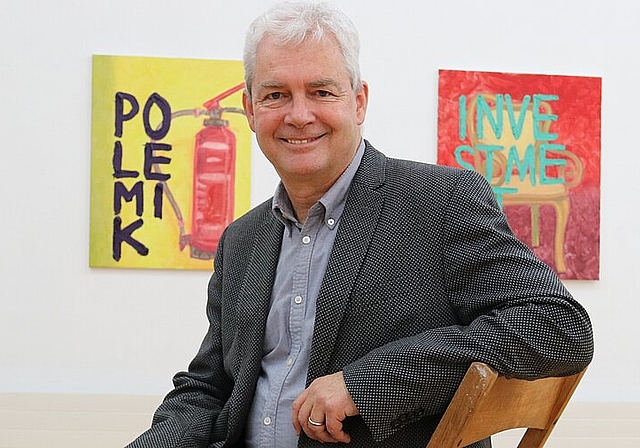 Trotz seinem Amt als Nationalrat ist Felix Wettstein ein Oltner mit jeder Faser und engagiert sich gerne für kulturelle Themen in der Dreitannenstadt, so auch für das Kunstmuseum, wo diese Aufnahme entstand. (Bild: mim)