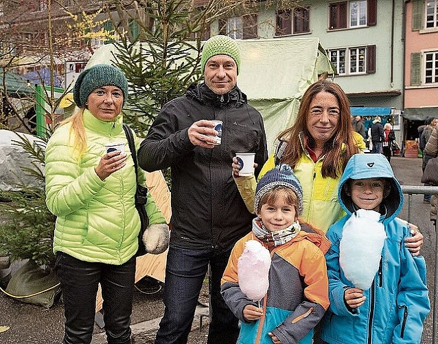 Heike Friedrich, Sebastian Friedrich und Anke Friedrich machten mit Rafael und Simon einen Familienausflug.
