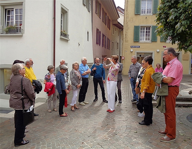 Olten neu entdecken? Besuchen Sie eine Führung von Olten Tourismus. ZVG) 