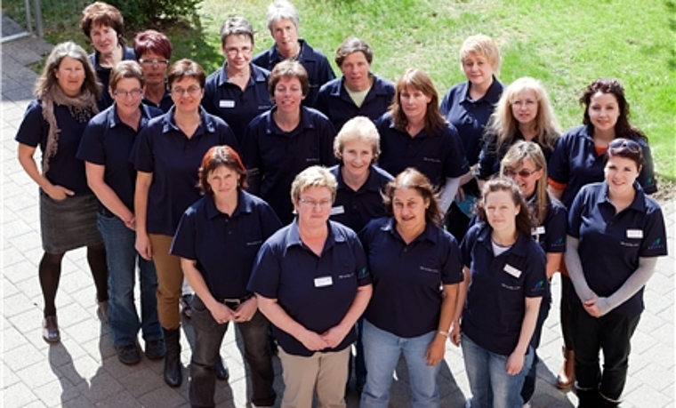 Das Team West der Spitex Region Olten. ZVG)
