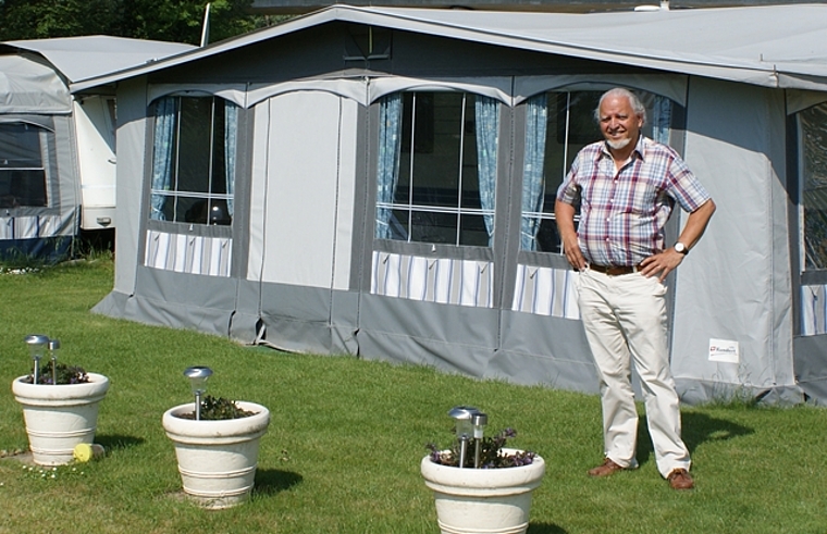 Für Beat Meyer sind Campingferien die schönsten Ferien. nko)