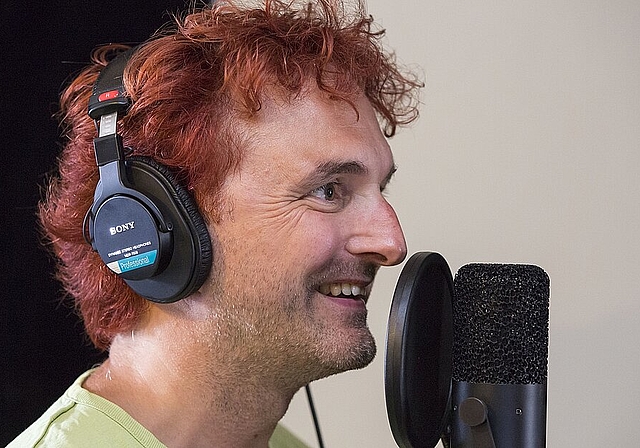 Christian Schenker verbrachte in diesem Jahr, aufgrund seiner neuen CD und einer Auftragsarbeit, viel Zeit im Studio. (Bild: ZVG)