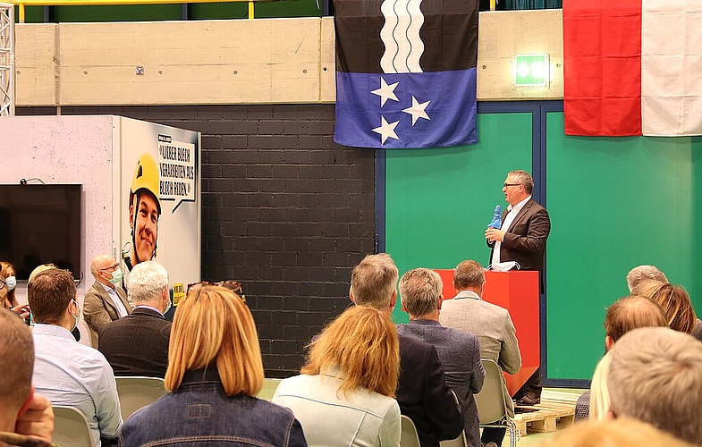Gemäss Regierungsrat Dr. Remo Ankli werde geprüft, den Standort der Pädagogischen Hochschule nach Olten zu verlegen. (Bild: mim)
