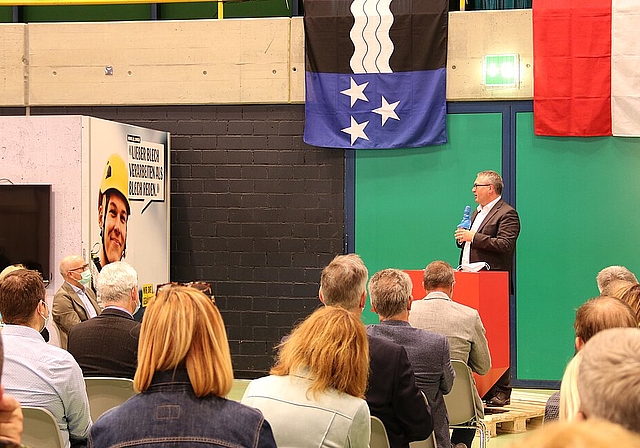 Gemäss Regierungsrat Dr. Remo Ankli werde geprüft, den Standort der Pädagogischen Hochschule nach Olten zu verlegen. (Bild: mim)
