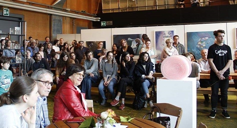 Ab heute wird wieder junge Kunst aus der ganzen Schweiz in der Schützi Olten gezeigt. Dabei werden auch in diesem Jahr Förderpreise verliehen. (Bild: ZVG)