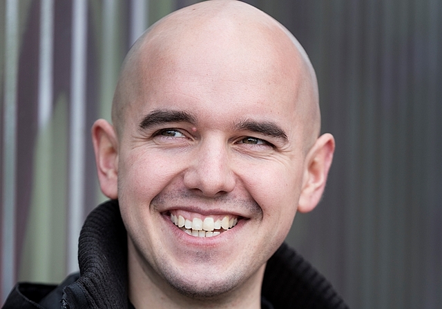 Nach seiner letztjährigen Turmrede steht Renato Kaiser heute Abend erneut auf einer Oltner Bühne. (Bild: Johanna Bossart)