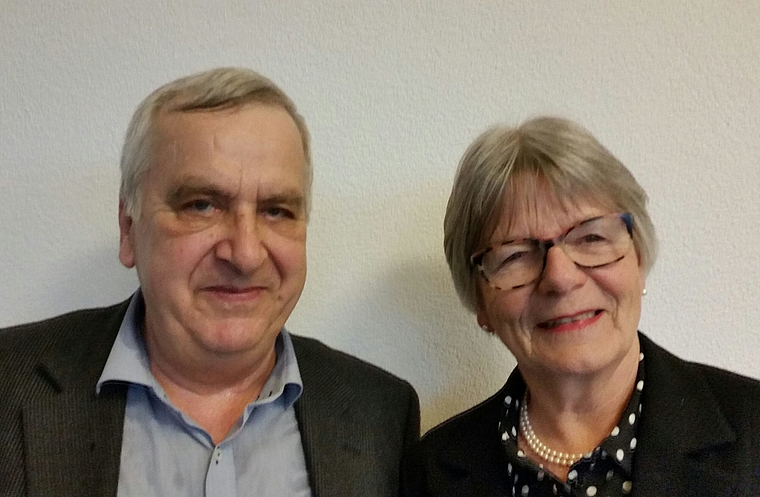 Anton Stalder (l.) und Annemarie Bichsel konnten die diesjährigen Klubmeisterschaften des Bridgeclubs Olten für sich entscheiden. (Bild: ZVG)
