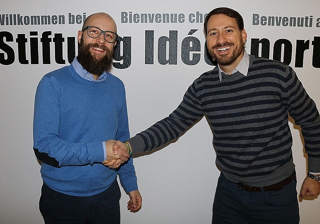 Reto Mayer (l.) übernimmt von Giorgio Panzera. (Bild: ZVG)