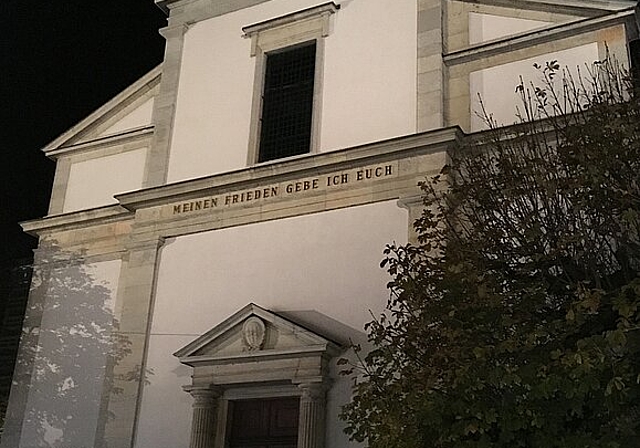 Eine neue Beleuchtung für die Stadtkirche Olten. (Bild: ZVG)