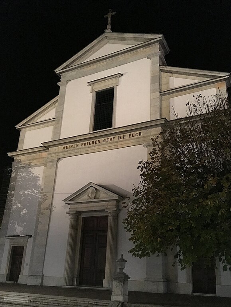 Eine neue Beleuchtung für die Stadtkirche Olten. (Bild: ZVG)