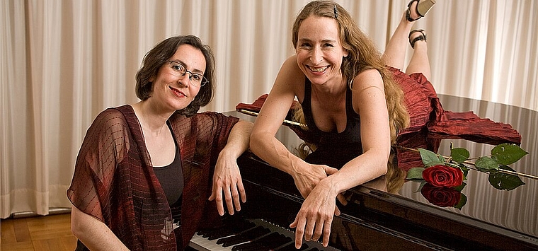 Ein musikalischer Leckerbissen des Klavierduos «tastiera armonica» wartet am nächsten Sonntag, 11. Dezember in der Johanneskirche Strengelbach. (Bild: ZVG)