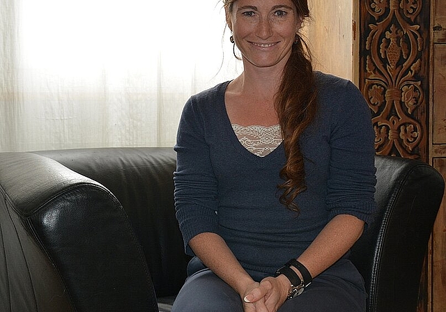 Ihre Oltner Freunde nennen Charlotte Soumeire liebevoll «Charlie». (Bild: B. Beyeler) 
