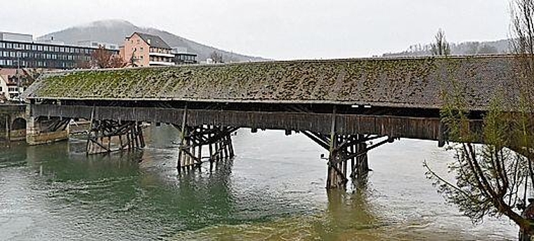 Die Holzbrücke wird aussen bald nicht mehr beleuchtet werden. (Bild: Archiv BKO)