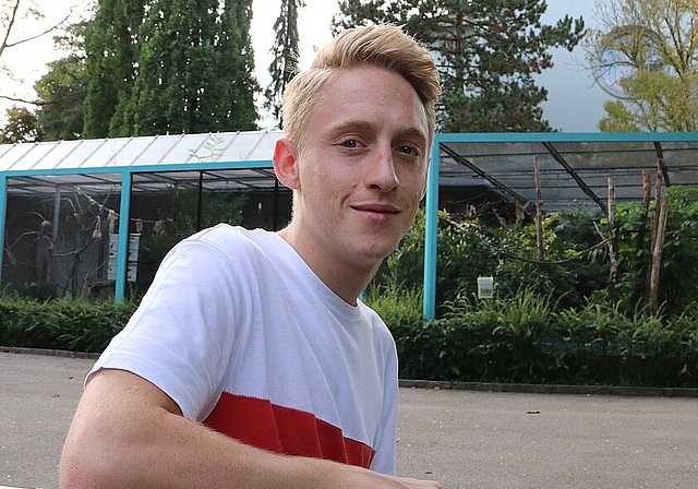 Lorenz Gurzeler verbrachte dank seiner Grosseltern, die in der Nähe des Vögeligartens wohnen, viel Zeit in Olten.(Bild: Alexis Strähl)