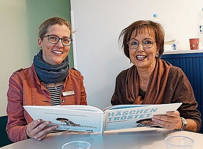 Initiantinnen: Anne Barth-Gasser (links) und Christine Kaufmann. (Bild: AGU)