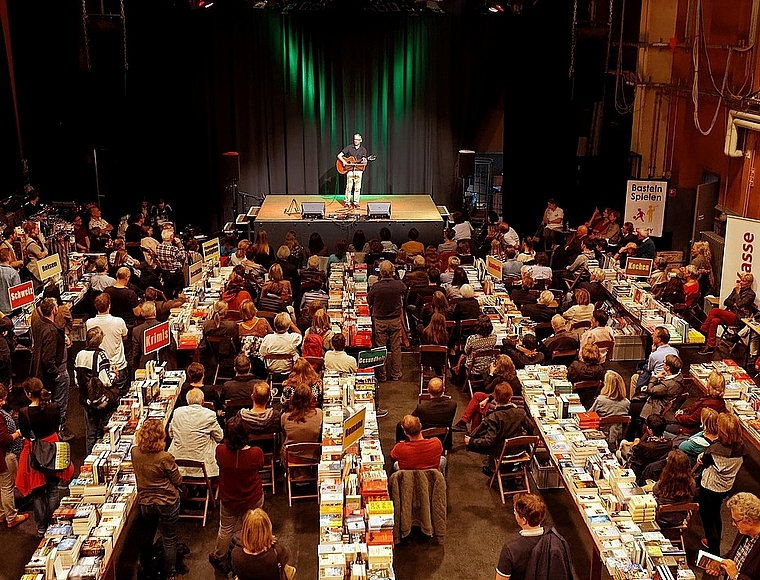 Olten steht während vier Tagen im Zeichen des Buches. (Bild: André Albrecht)