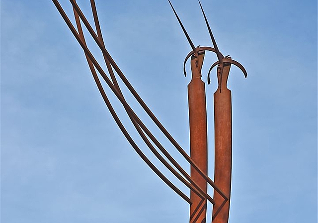 Die Führung zum Landesstreik führt auch an diesem Oltner Denkmal vorbei. (Bild: ZVG)