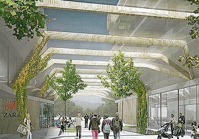 Die Stadt Olten muss die geänderte Planung des Säliparks nochmals auflegen. (Bild: Visualisierung/ZVG)
