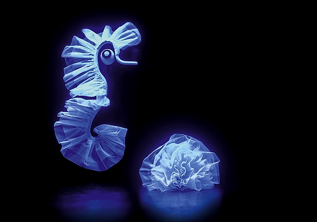 Romantisch, verblüffend und magisch zugleich: Mummenschanz kommt am Mittwoch und Donnerstag, 9. und 10. Oktober ins Stadttheater Olten. (Bild: ZVG)