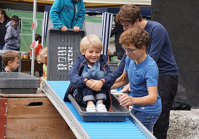 Am Samstagnachmittag, 1. September findet wie jedes Jahr das Robifest für Gross und Klein auf der Oltner Kirchgasse statt. (Bild: ZVG)