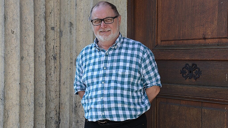 Stefan Frey, Mediensprecher der Schweizerische Flüchtlingshilfe, wird heute die Ursachen für Migration aufzeigen. (Bild: vwe)