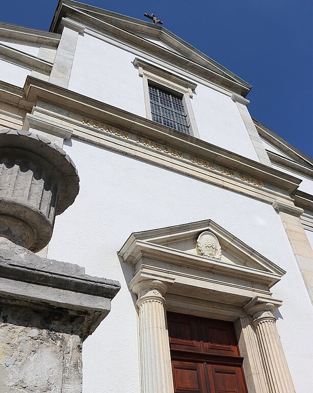 In der Stadtkirche wird das Gemeinschaftsgrab eingeweiht. (Bild: mim)