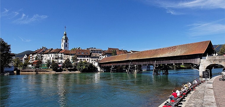 Olten wird bei Touristen beliebter: In der Region Olten generiert der Tourismus mittlerweile rund 1’300 Beschäftigte und eine Bruttowertschöpfung von 126 Mio. Franken (+ 20%), leicht mehr als in Solothurn. (Bild: ZVG)