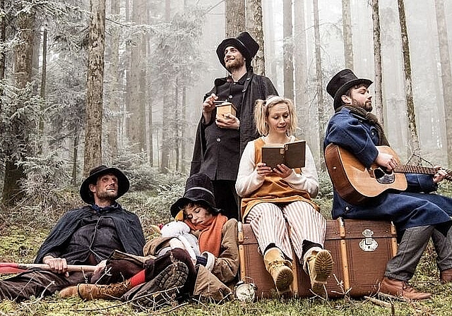 Die Compagnie «SASA&amp;DU» zeigt im Takatuka in Däniken das Stück «Die drei Räuber» für Kinder ab sechs Jahren. (Bild: ZVG)