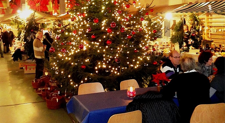 Christkindlimarkt in Wangen. (Bild: ZVG)