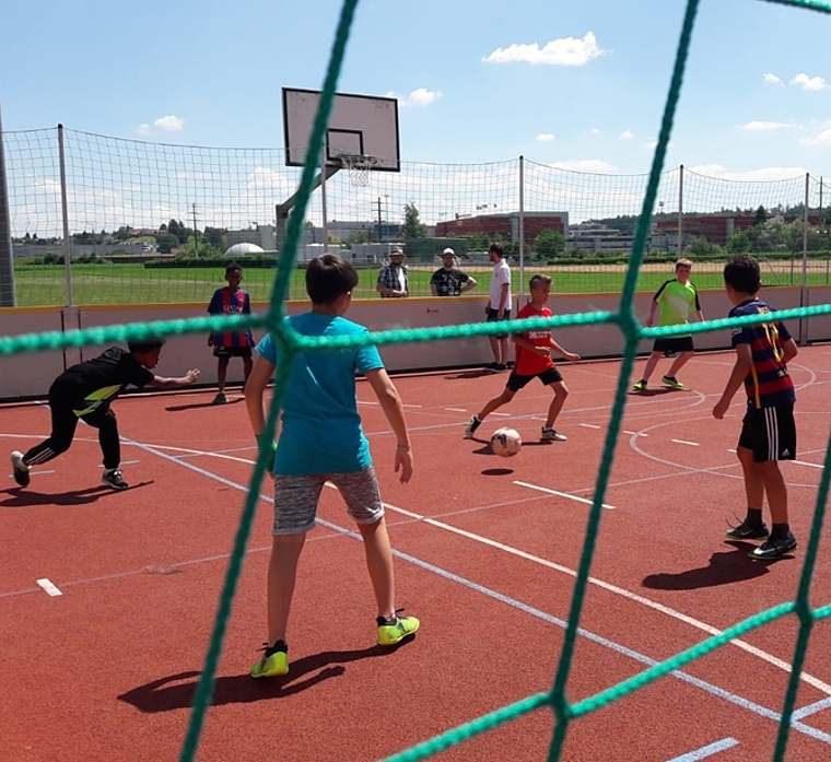 Letzte Woche fand zum dritten Mal das Regionale Streetsoccer Turnier in Aarburg statt. (Bild: ZVG)