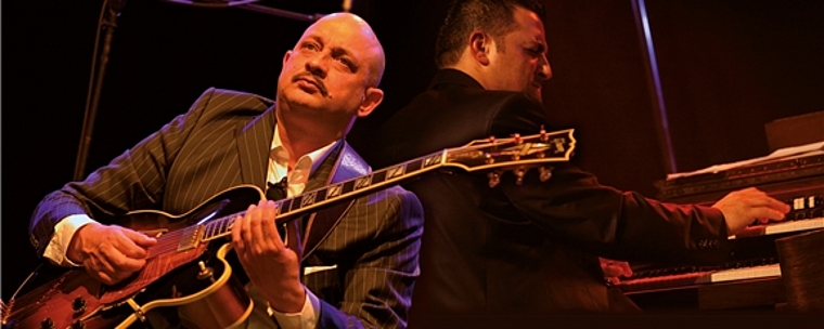 Wawau Adler (l.) und Jermaine Landberger spielen im Kino Lichtspiele. (Bild: ZVG)