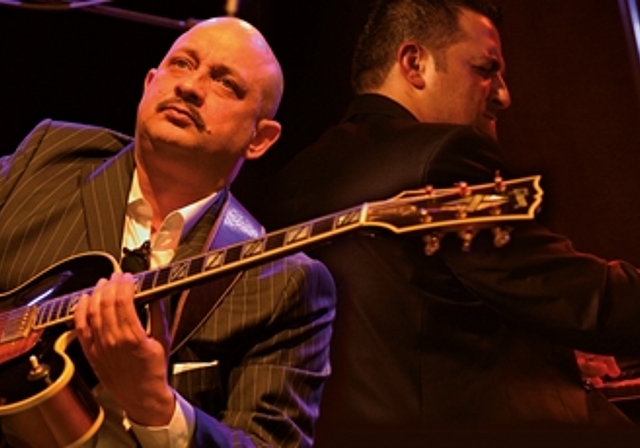 Wawau Adler (l.) und Jermaine Landberger spielen im Kino Lichtspiele. (Bild: ZVG)