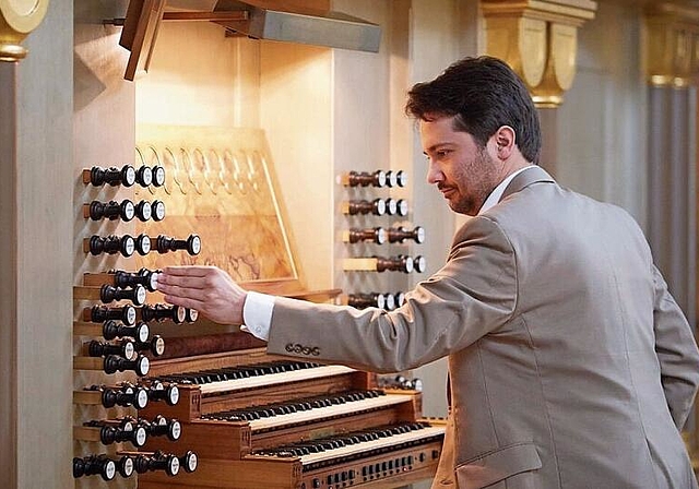 Organist Christoph Mauerhofer wird das Frühlingskonzert des Stadtorchesters Olten am Sonntag als Solist bereichern. (Bild: ZVG)