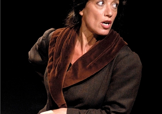 Die Schauspielerin Graziella Rossi zeigt das szenische Monodrama «Sabina Spielrein». (Bild: ZVG)