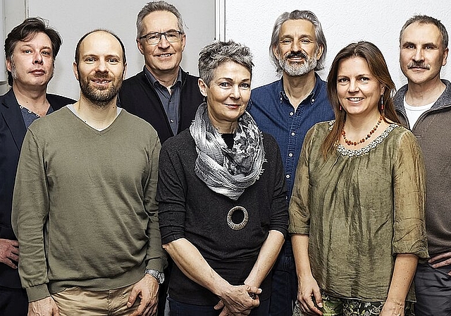 Der Livato-Vorstand (v.l.): Bruno Helfenstein, Manfred Dreier, Cyrill Jeger, Karin Krebs, Ferdinando De Maria, Astrid Hochbach und René Meier. (Bild: ZVG)